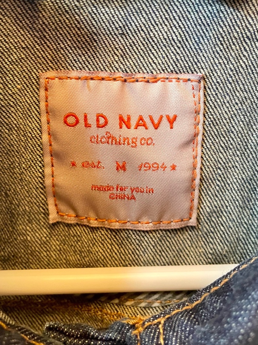 Old Navy Women's Blue Denim Button-Front Jacket - Picture 4 of 7